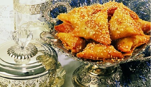 Samsa-Triangles en amandes