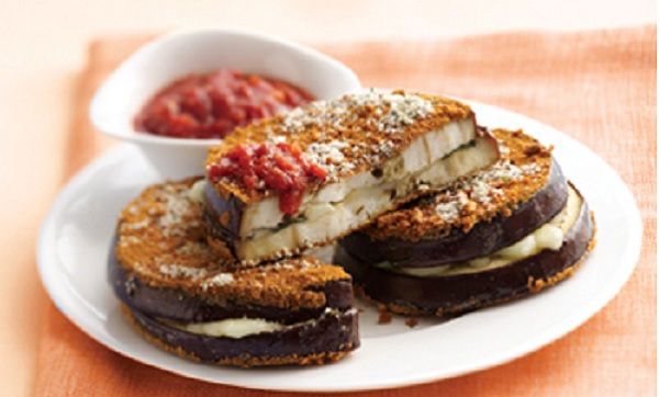 Sandwichs d'aubergine