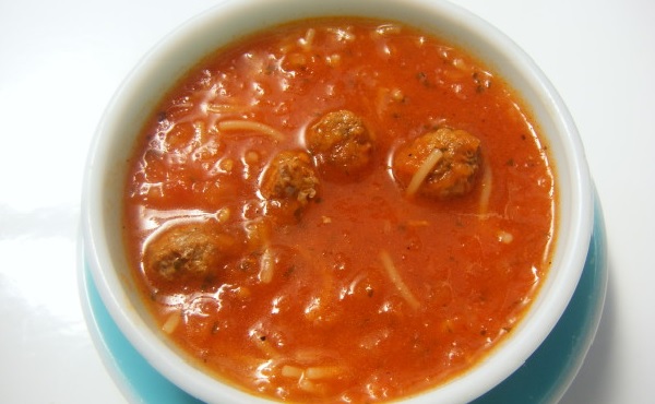 Soupe aux boulettes de viande