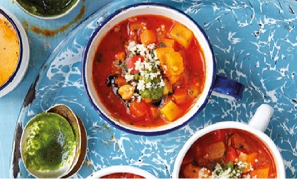 Soupe de légumes aux pâtes