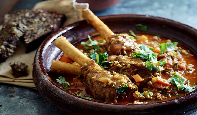 Tajine d'agneau rapide