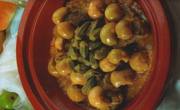 Tajine de coings et gombos