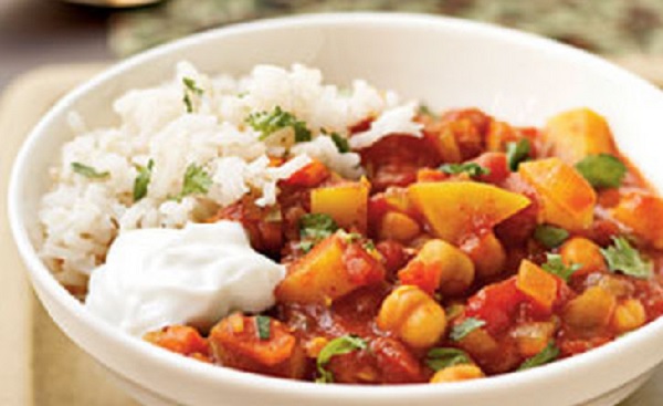 Tajine de légumes épicés