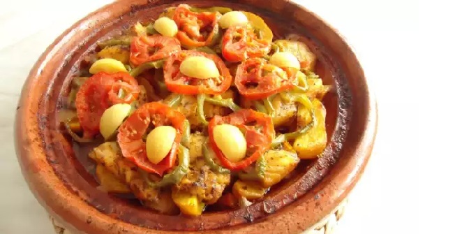 Tajine de Maquereaux aux pommes de terre