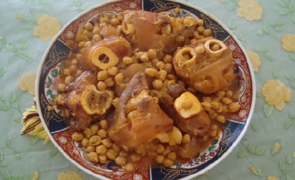 Tajine de pieds de mouton
