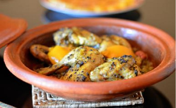 Tajine de poulet au nigelle (Sanouj)