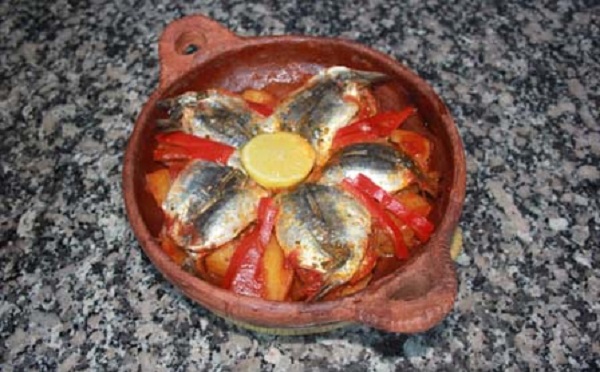 Tajine de sardines au four