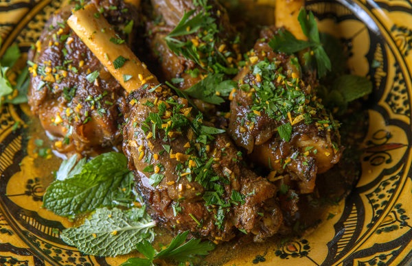 Tajine de souris d'agneau
