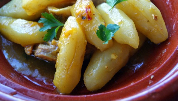 Tajine de veau topinambours