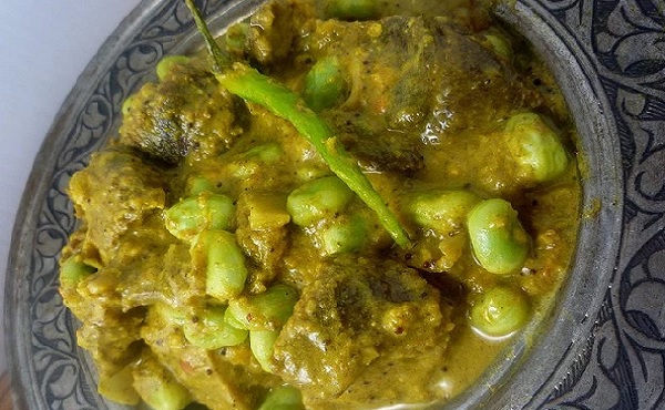 Tajine de viande aux fèves