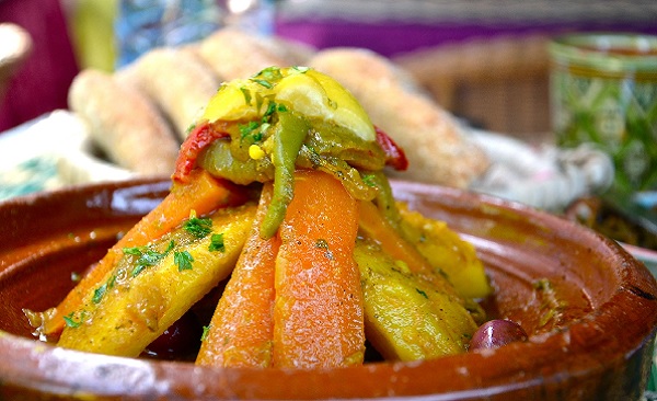 Tajine de viande aux 7 légumes