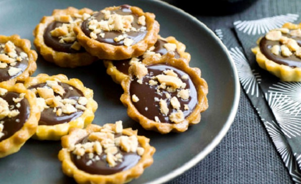 Tartelettes moelleuses au chocolat