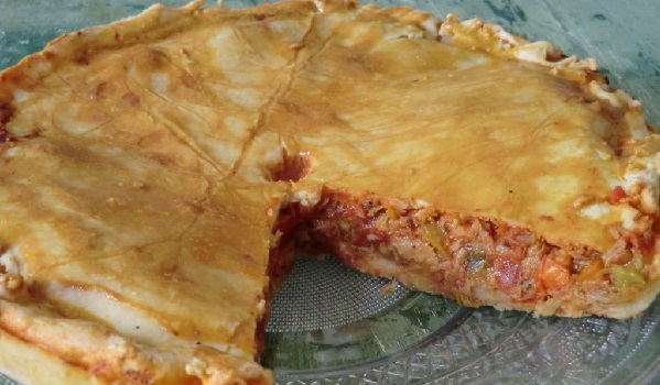 Tourte à la Tchektchouka